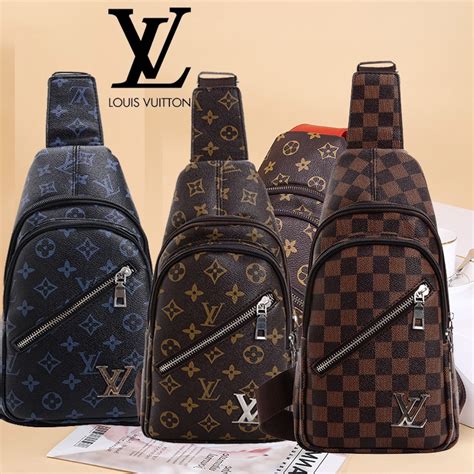 small lv sling bag men|louis vuitton crossbody bags men's.